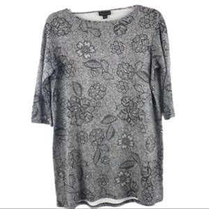 J Jill | Wearever Black & White top